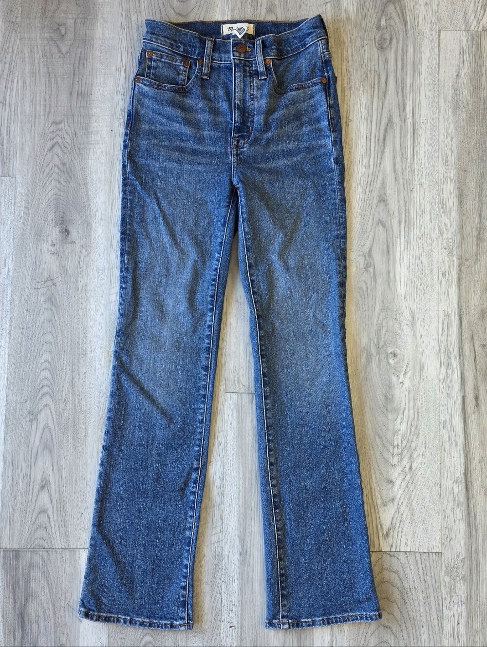 Madewell Cali Demi-Boot Jeans 24 Tall Medium Wash